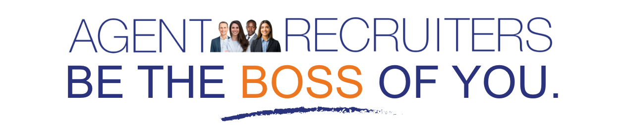 agents recruiters be the boss logo
